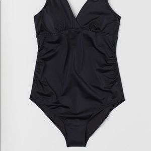 H&M Black Maternity Bathing Suit